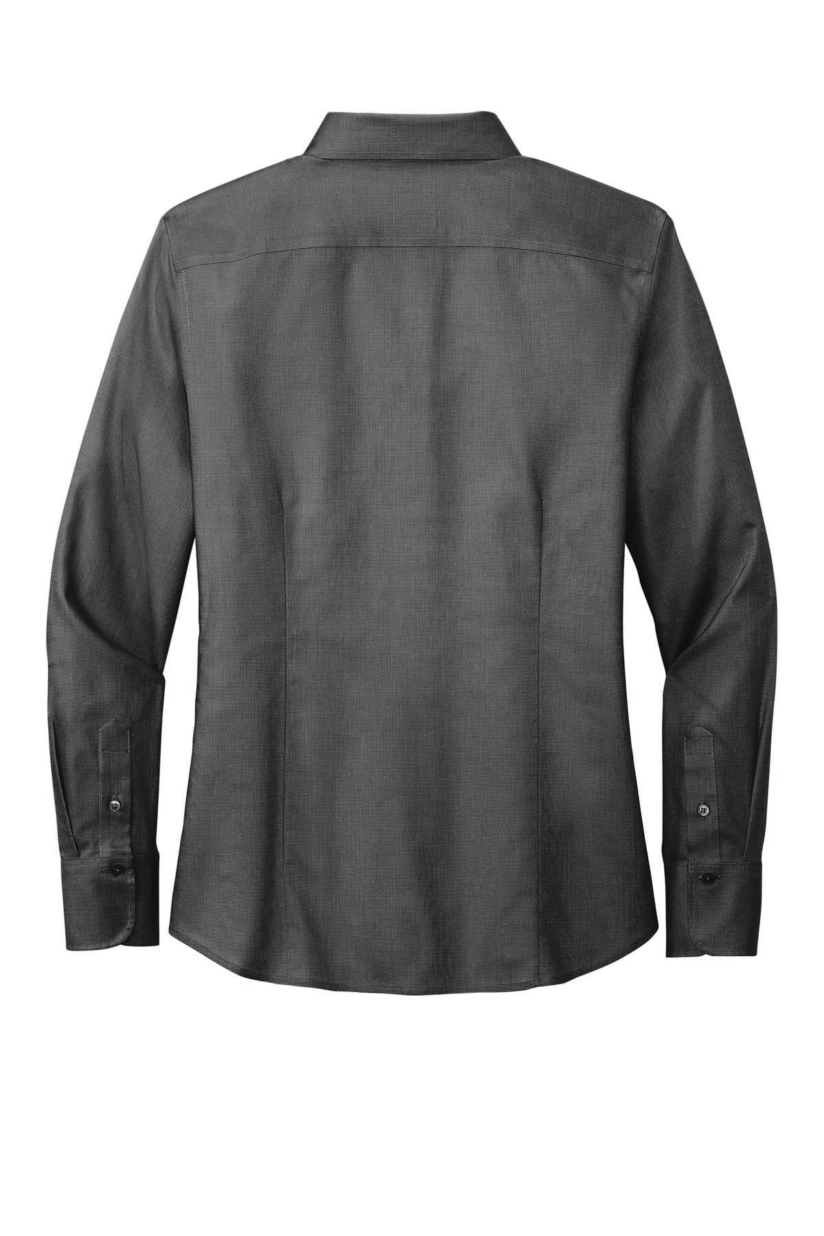 Brooks Brothers Women's Wrinkle-Free Stretch Nailhead Shirt - Deep Black