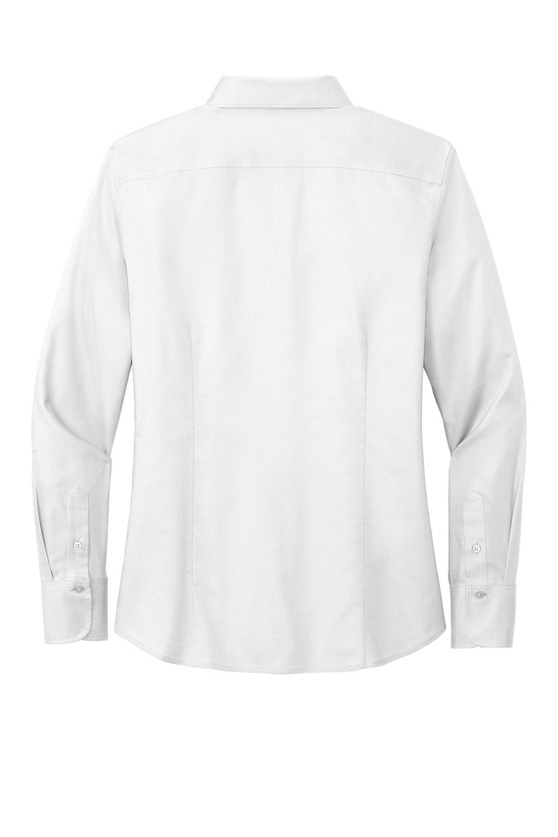Brooks Brothers Women's Wrinkle-Free Stretch Nailhead Shirt - White