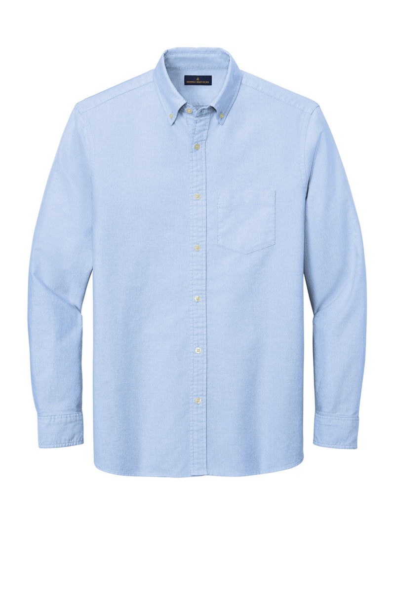 Brooks Brothers Casual Oxford Cloth Shirt - Newport Blue