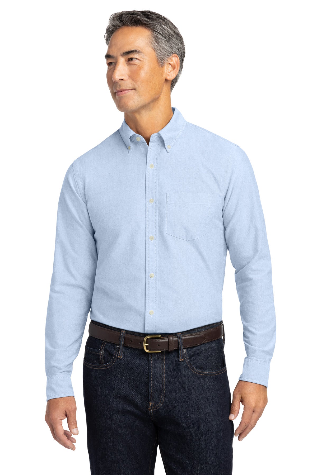 Brooks Brothers Casual Oxford Cloth Shirt - Newport Blue