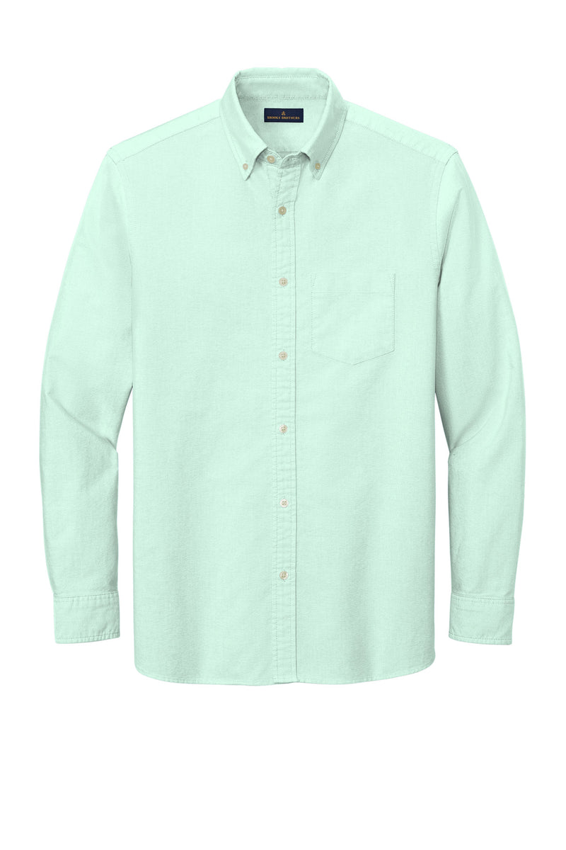 Brooks Brothers Casual Oxford Cloth Shirt - Soft Mint