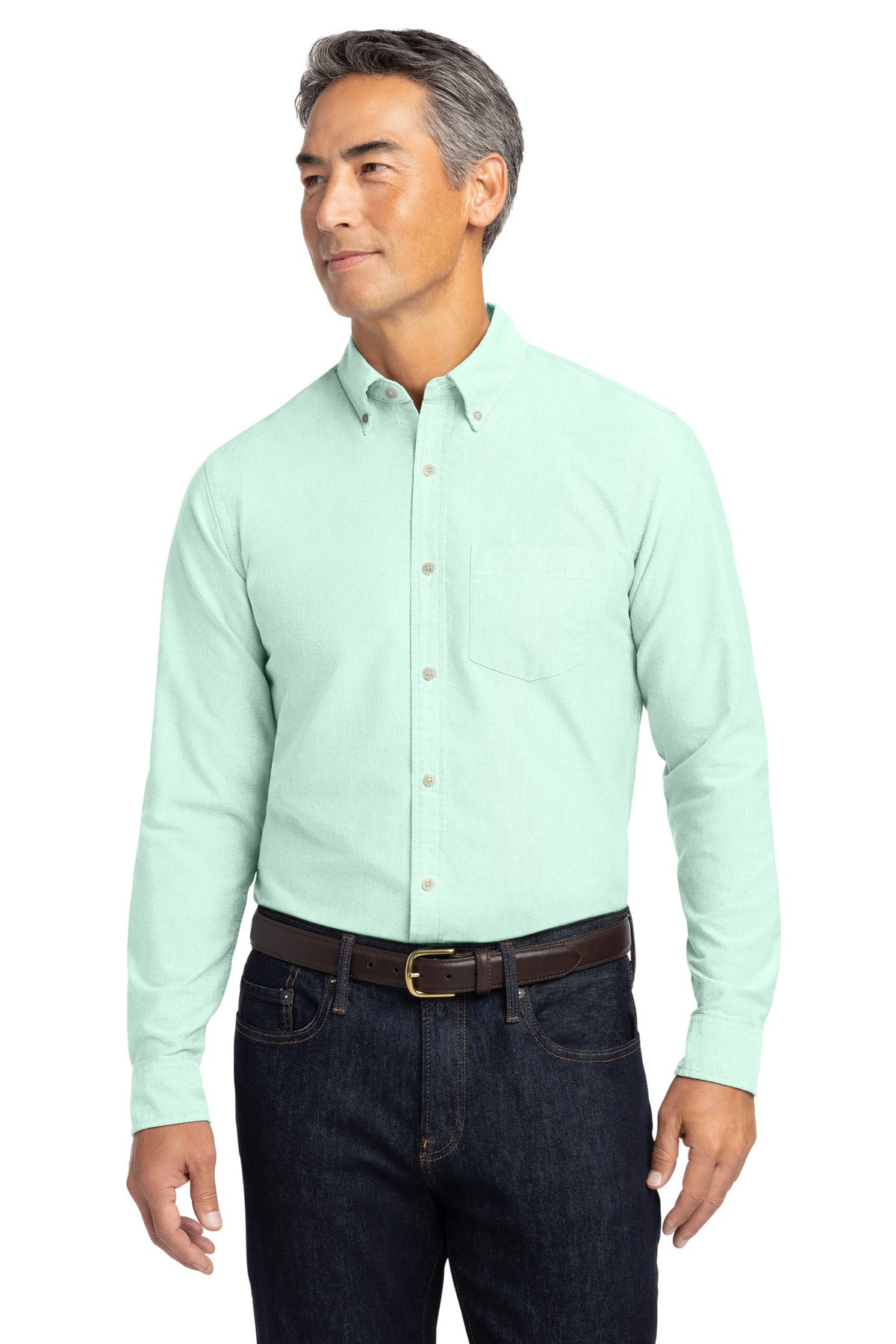 Brooks Brothers Casual Oxford Cloth Shirt - Soft Mint