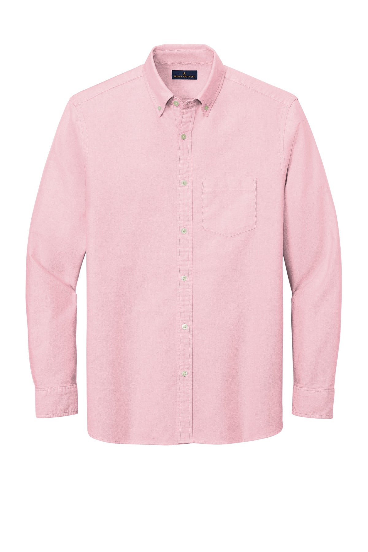 Brooks Brothers Casual Oxford Cloth Shirt - Soft Pink