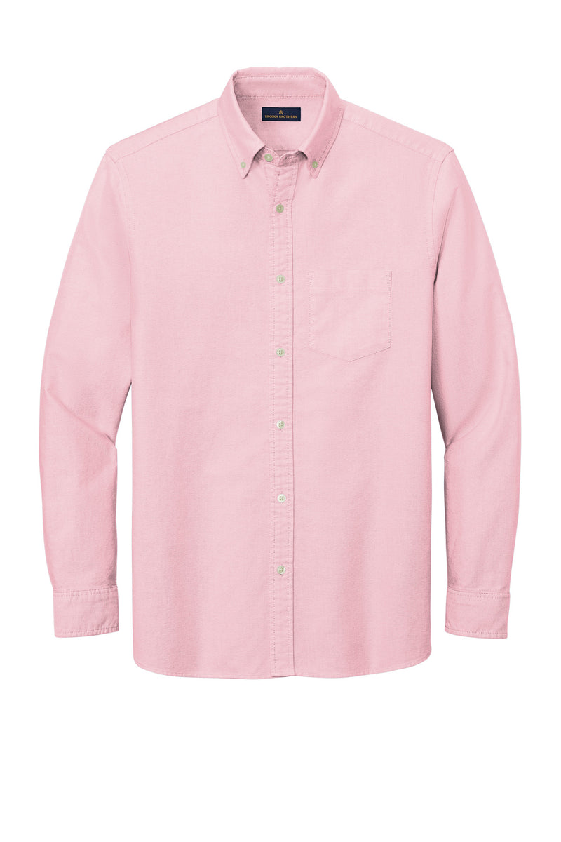 Brooks Brothers Casual Oxford Cloth Shirt - Soft Pink