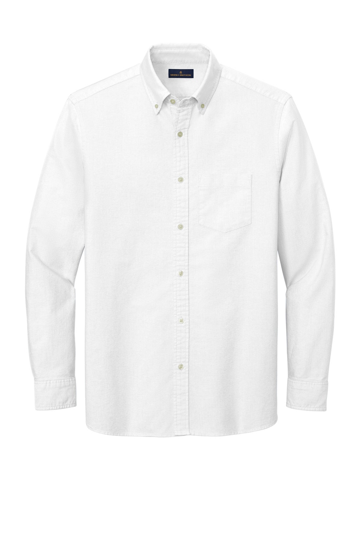 Brooks Brothers Casual Oxford Cloth Shirt - White