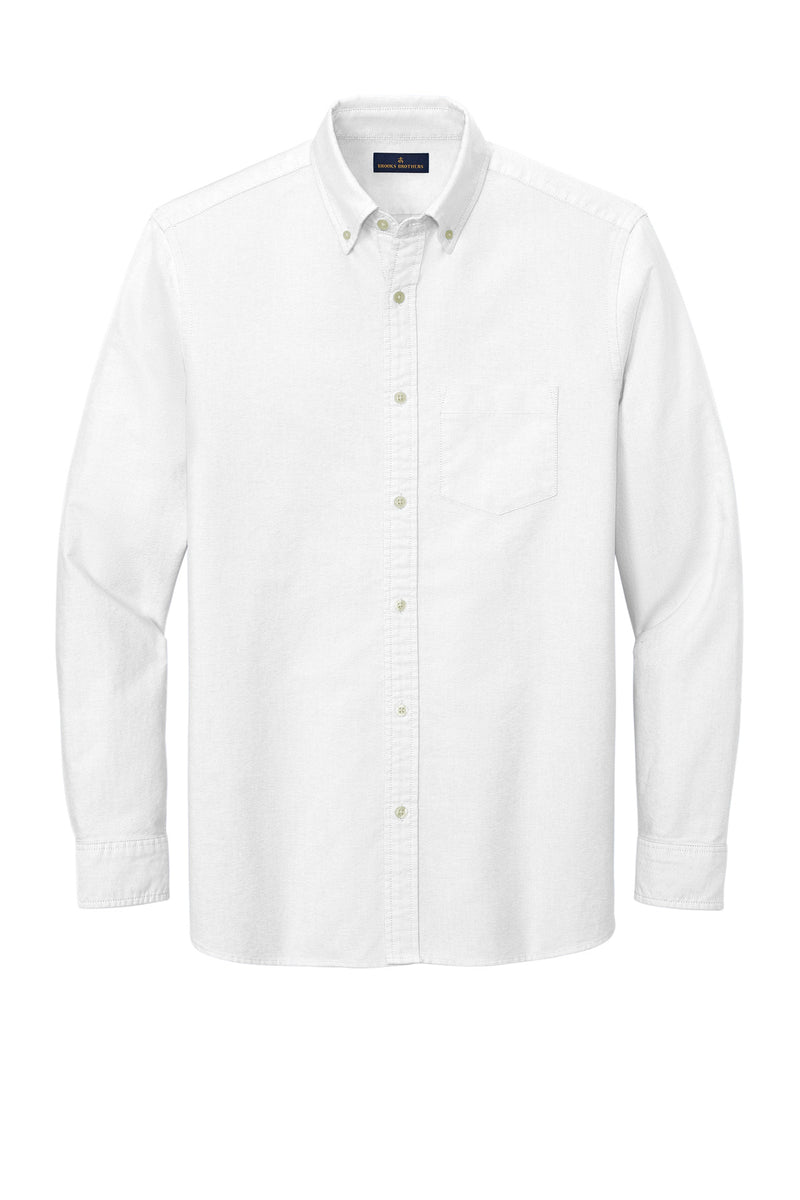 Brooks Brothers Casual Oxford Cloth Shirt - White