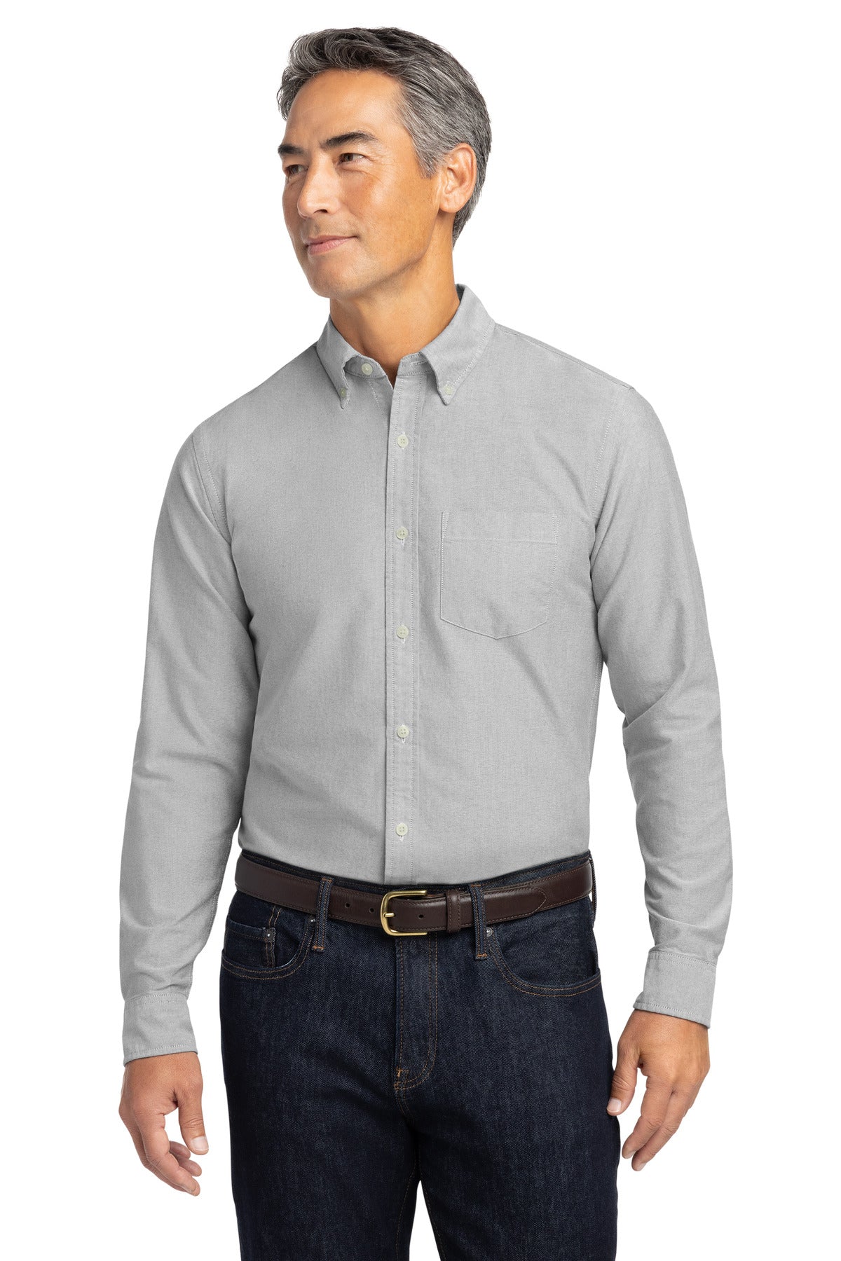 Brooks Brothers Casual Oxford Cloth Shirt - Windsor Grey