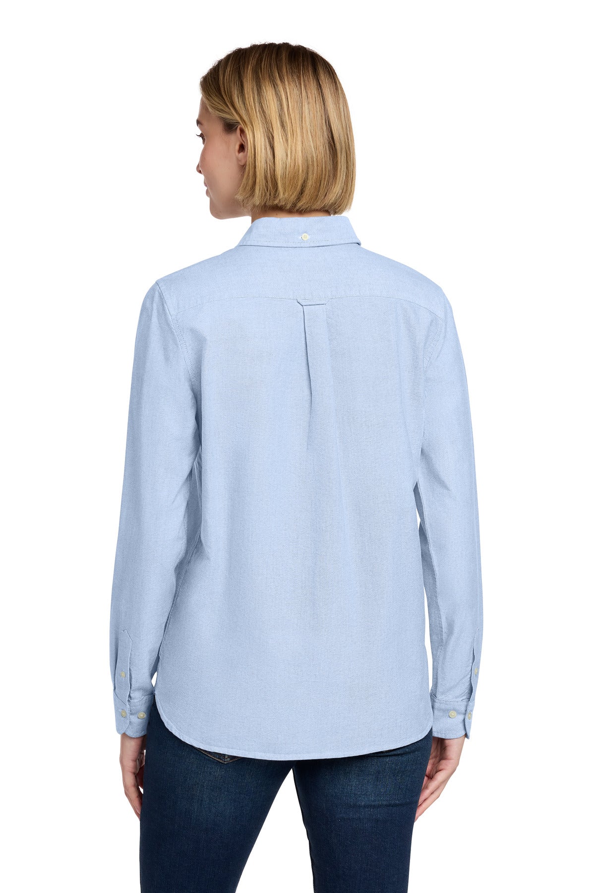 Brooks Brothers Women's Casual Oxford Cloth Shirt - Newport Blue