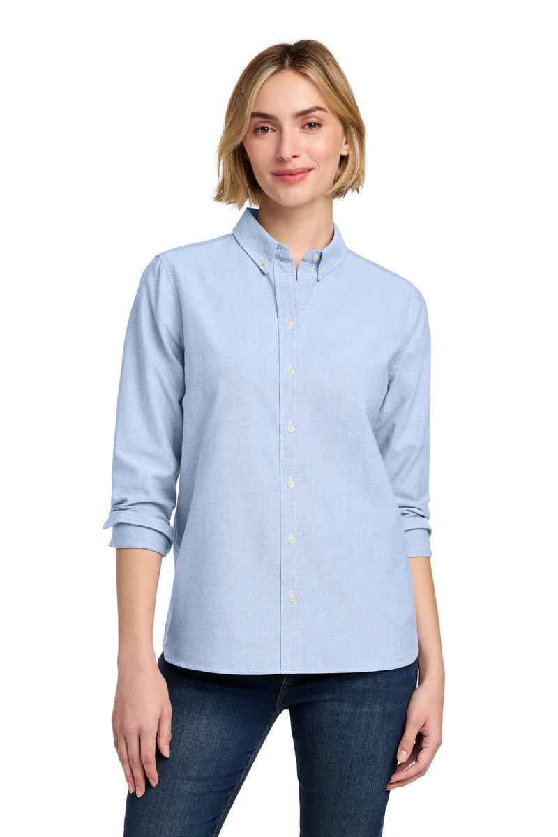 Brooks Brothers Women's Casual Oxford Cloth Shirt - Newport Blue