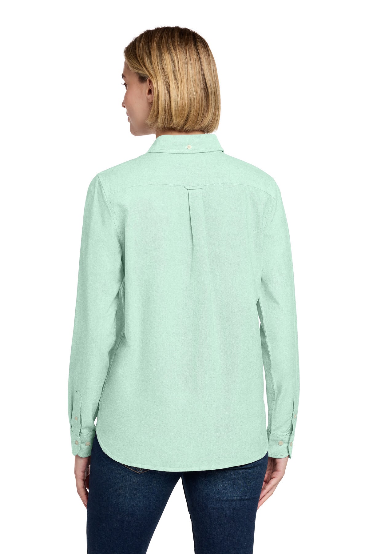 Brooks Brothers Women's Casual Oxford Cloth Shirt - Soft Mint