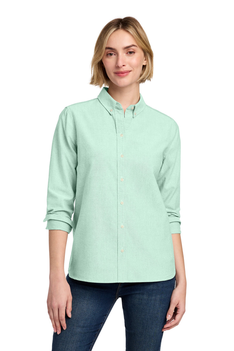 Brooks Brothers Women's Casual Oxford Cloth Shirt - Soft Mint