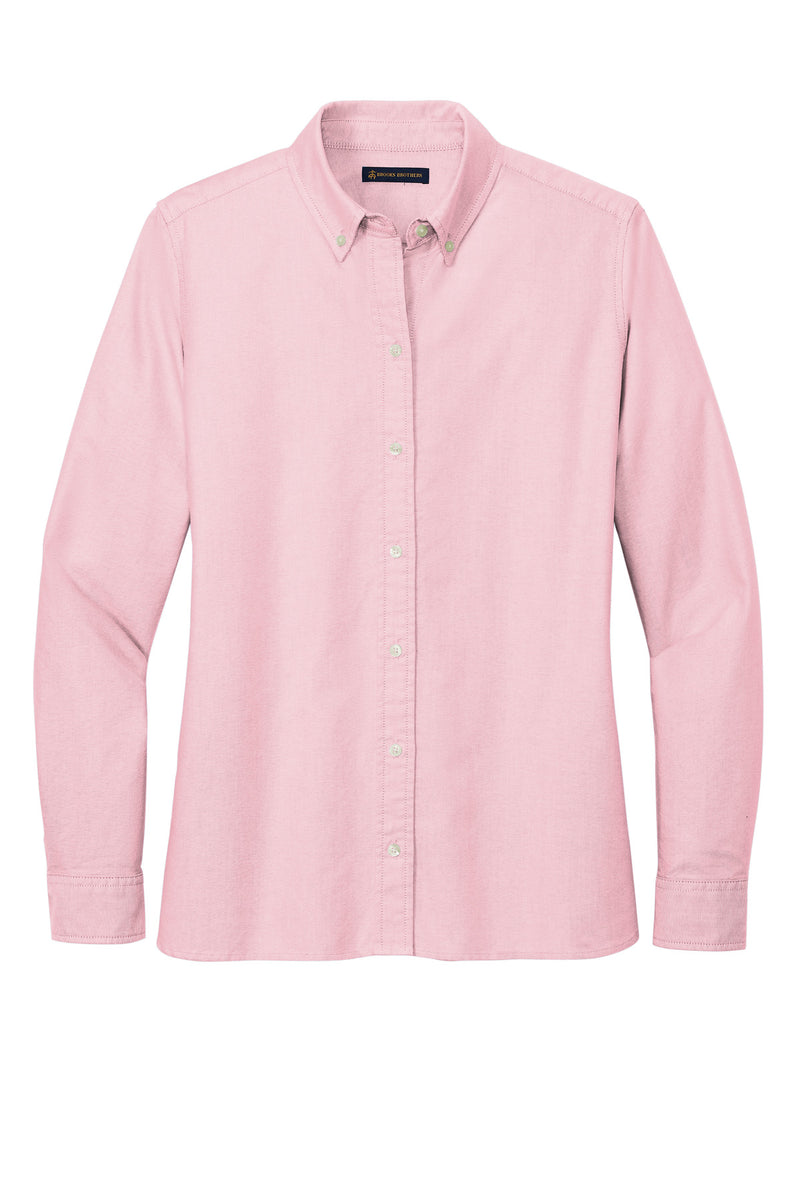 Brooks Brothers Women's Casual Oxford Cloth Shirt - Soft Pink