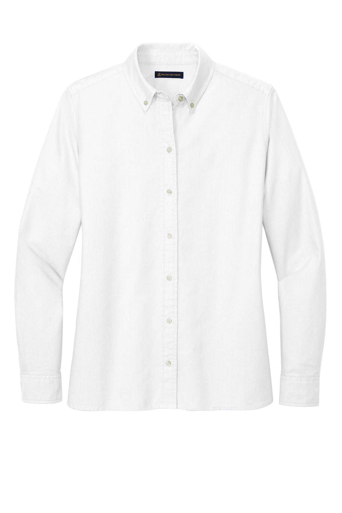 Brooks Brothers Women's Casual Oxford Cloth Shirt - White