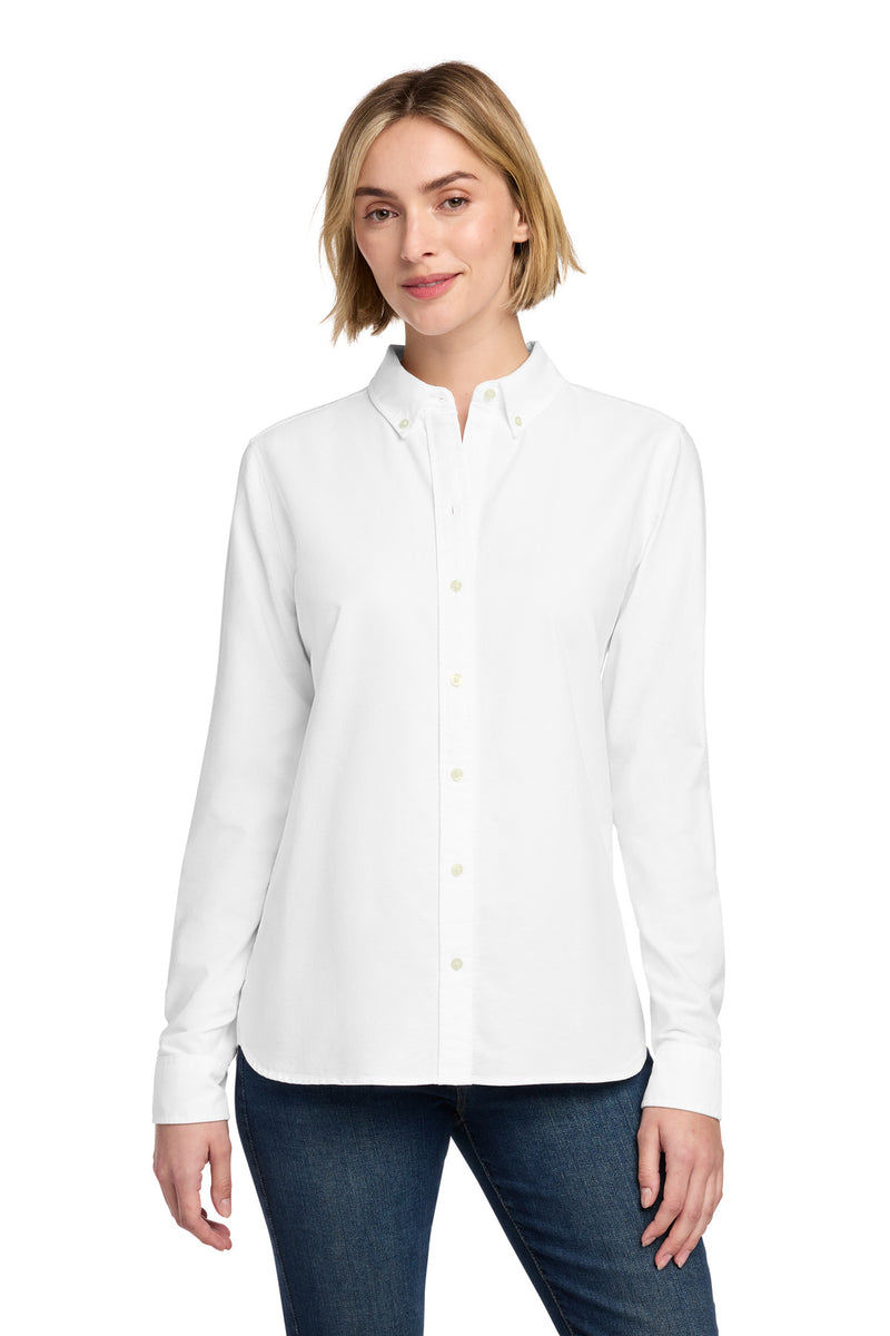 Brooks Brothers Women's Casual Oxford Cloth Shirt - White