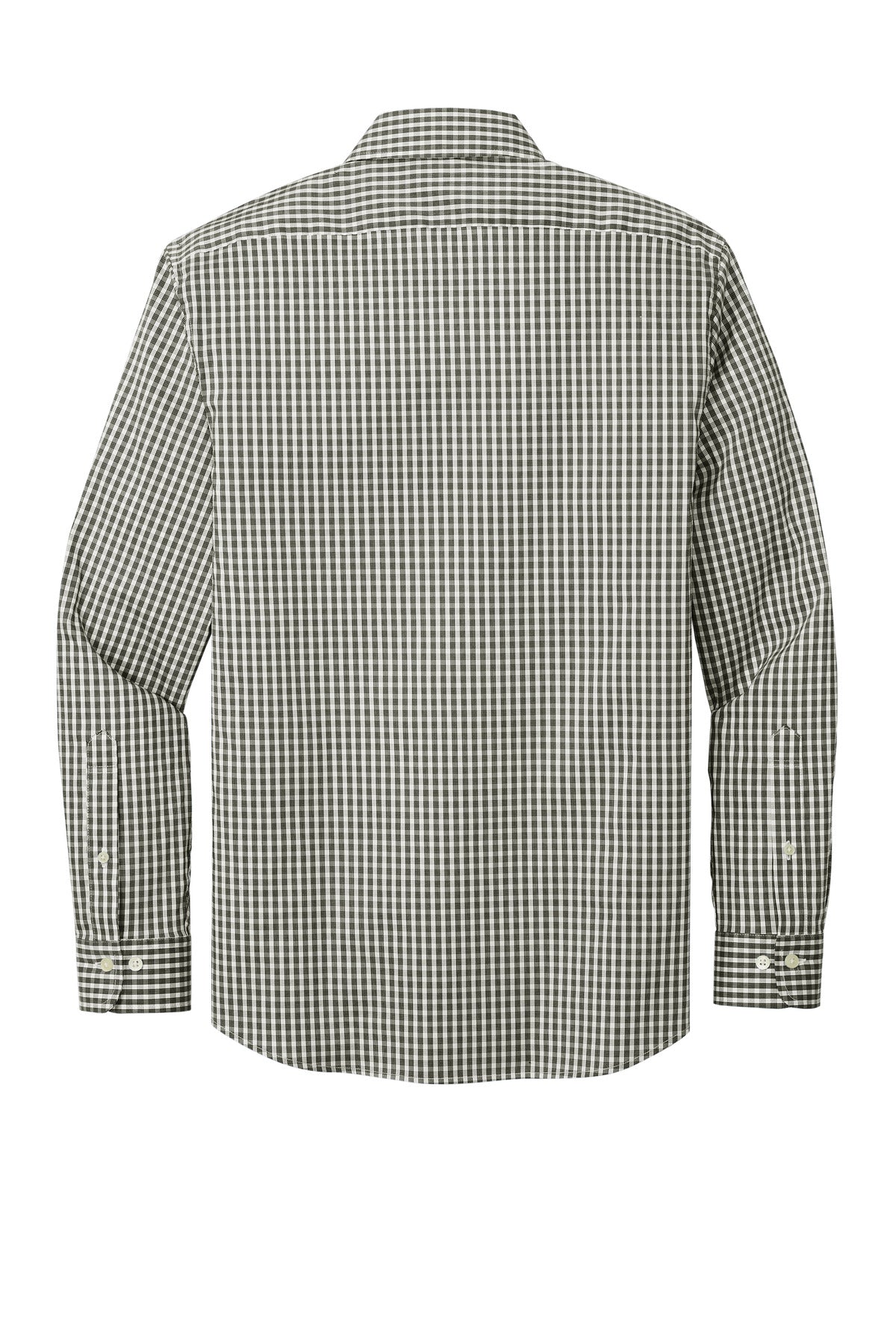 Brooks Brothers Tech Stretch Patterned Shirt - Deep Black Check