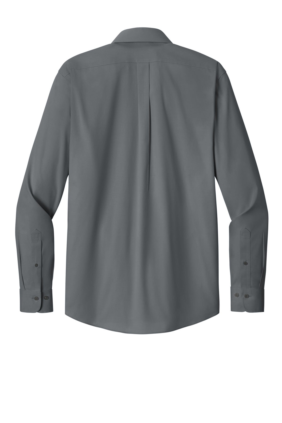 Brooks Brothers Wrinkle-Free Stretch Pinpoint Spread Collar Shirt - Deep Black