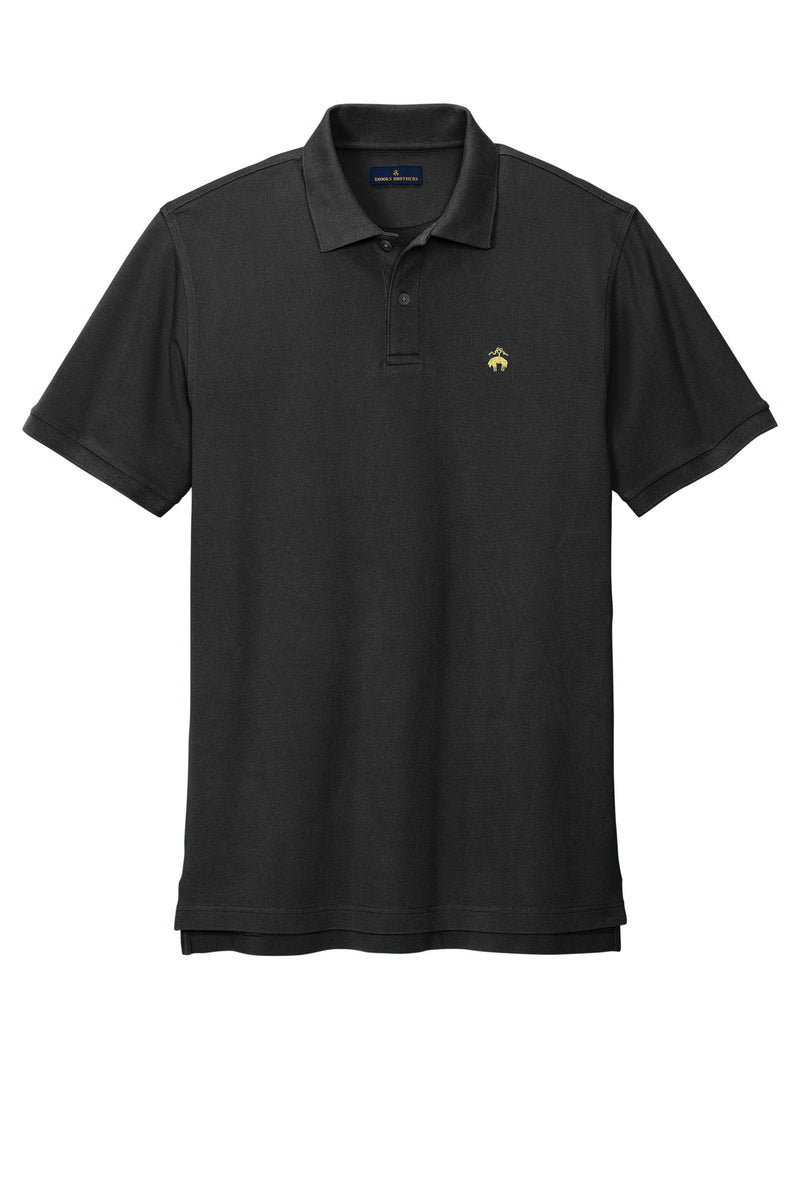 Brooks Brothers Pima Cotton Pique Polo - Deep Black