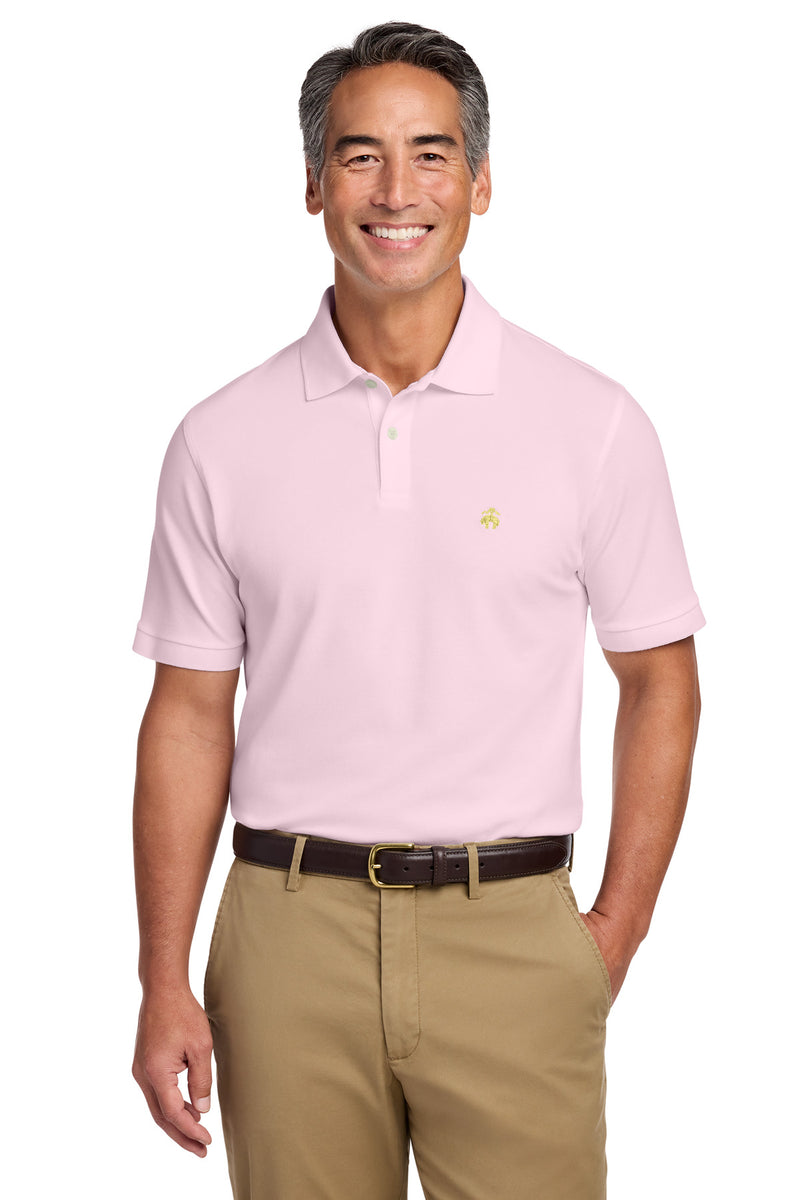 Brooks Brothers Pima Cotton Pique Polo - Pearl Pink