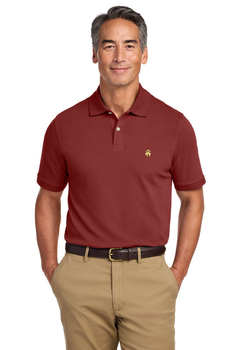 Brooks Brothers Pima Cotton Pique Polo - Rich Red