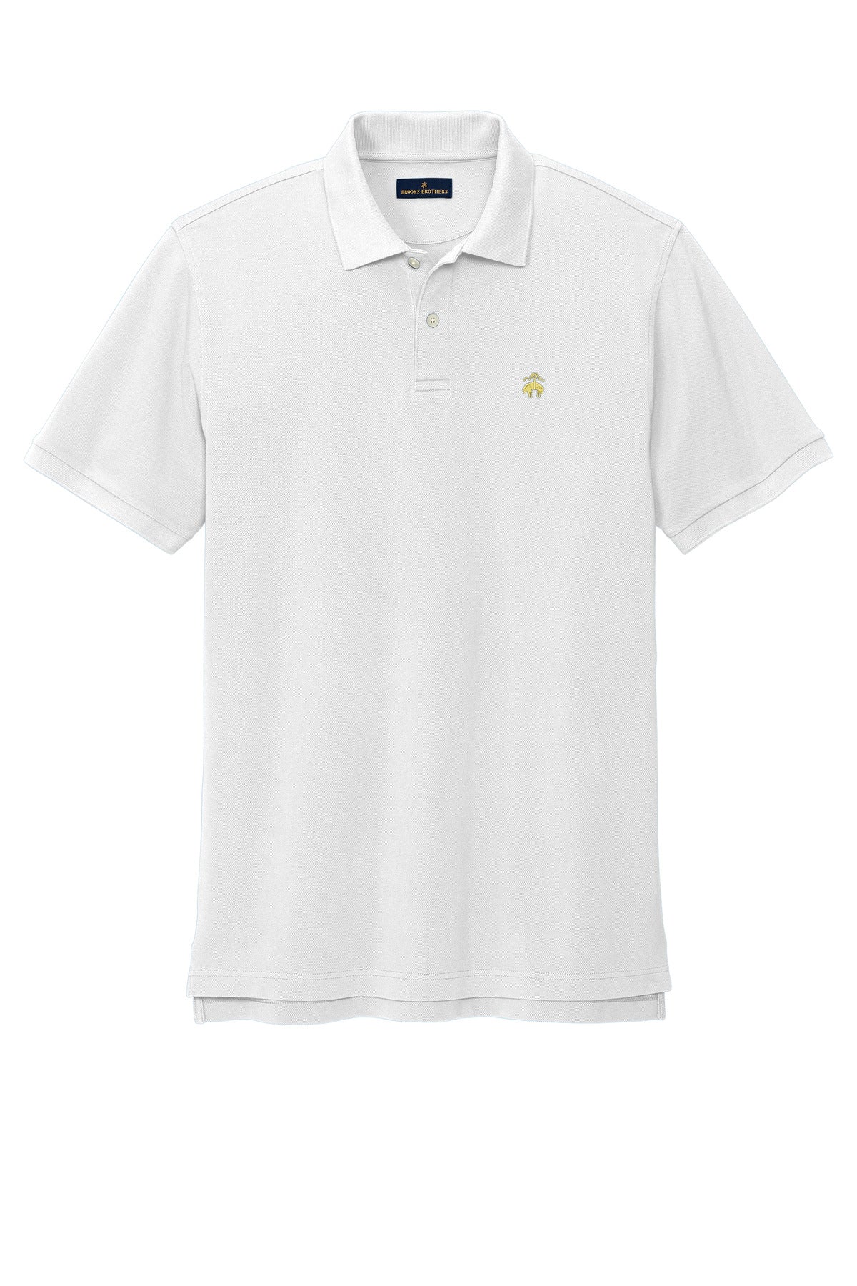 Brooks Brothers Pima Cotton Pique Polo - White