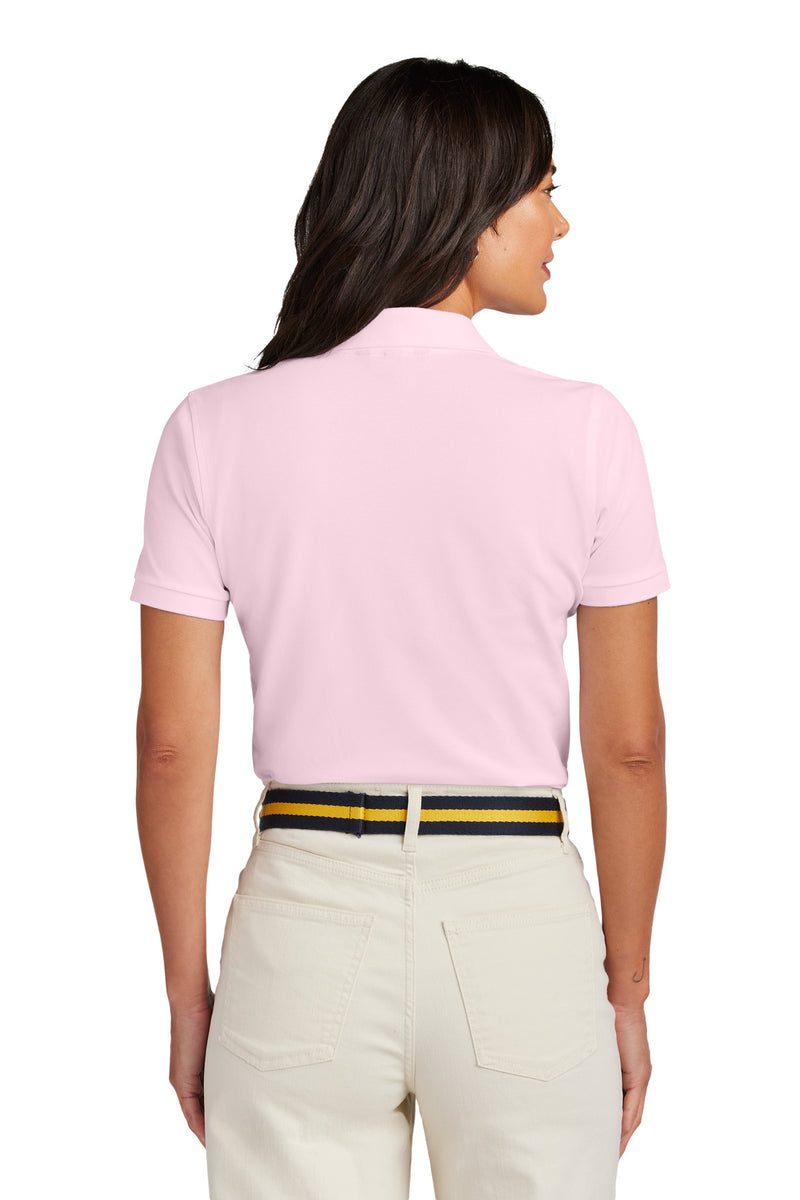 Brooks Brothers Women's Pima Cotton Pique Polo - Pearl Pink