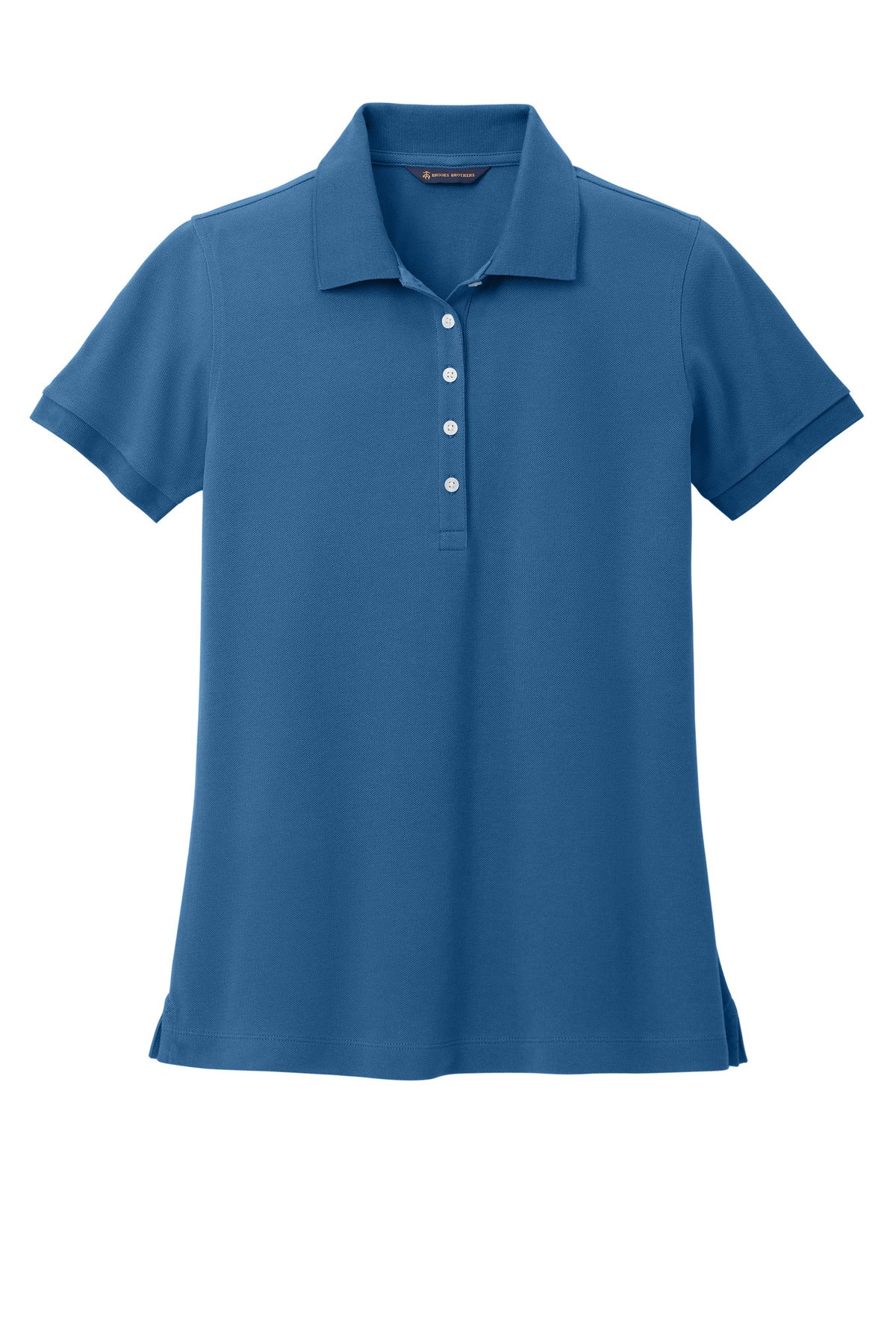 Brooks Brothers Women's Pima Cotton Pique Polo - Charter Blue