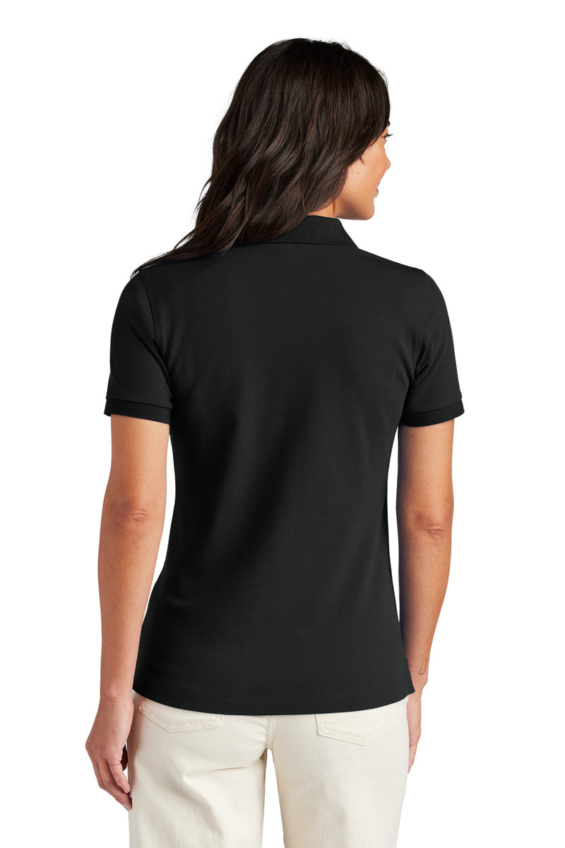 Brooks Brothers Women's Pima Cotton Pique Polo - Deep Black