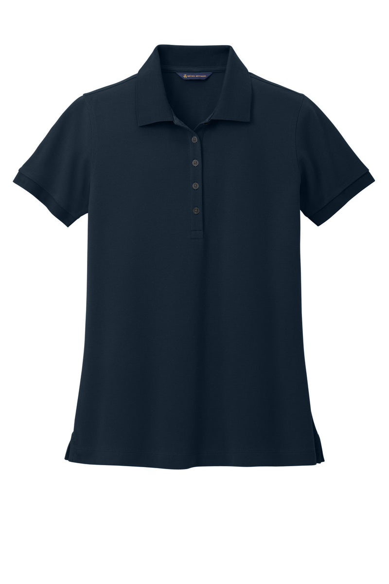 Brooks Brothers Women's Pima Cotton Pique Polo - Navy Blazer