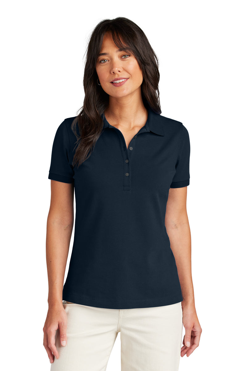 Brooks Brothers Women's Pima Cotton Pique Polo - Navy Blazer