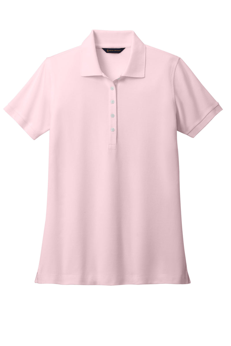 Brooks Brothers Women's Pima Cotton Pique Polo - Pearl Pink