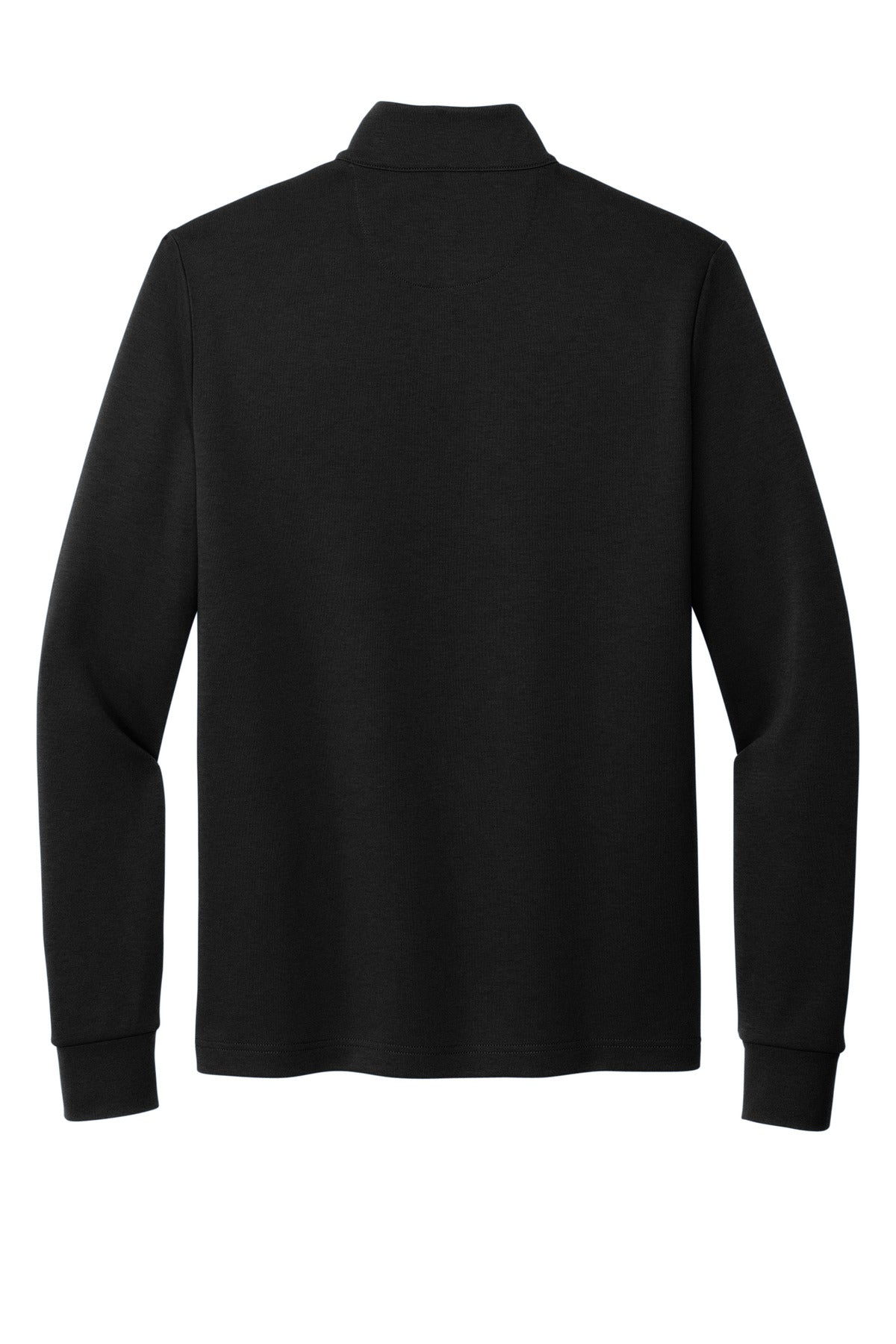 Brooks Brothers Double-Knit 1/4-Zip - Deep Black