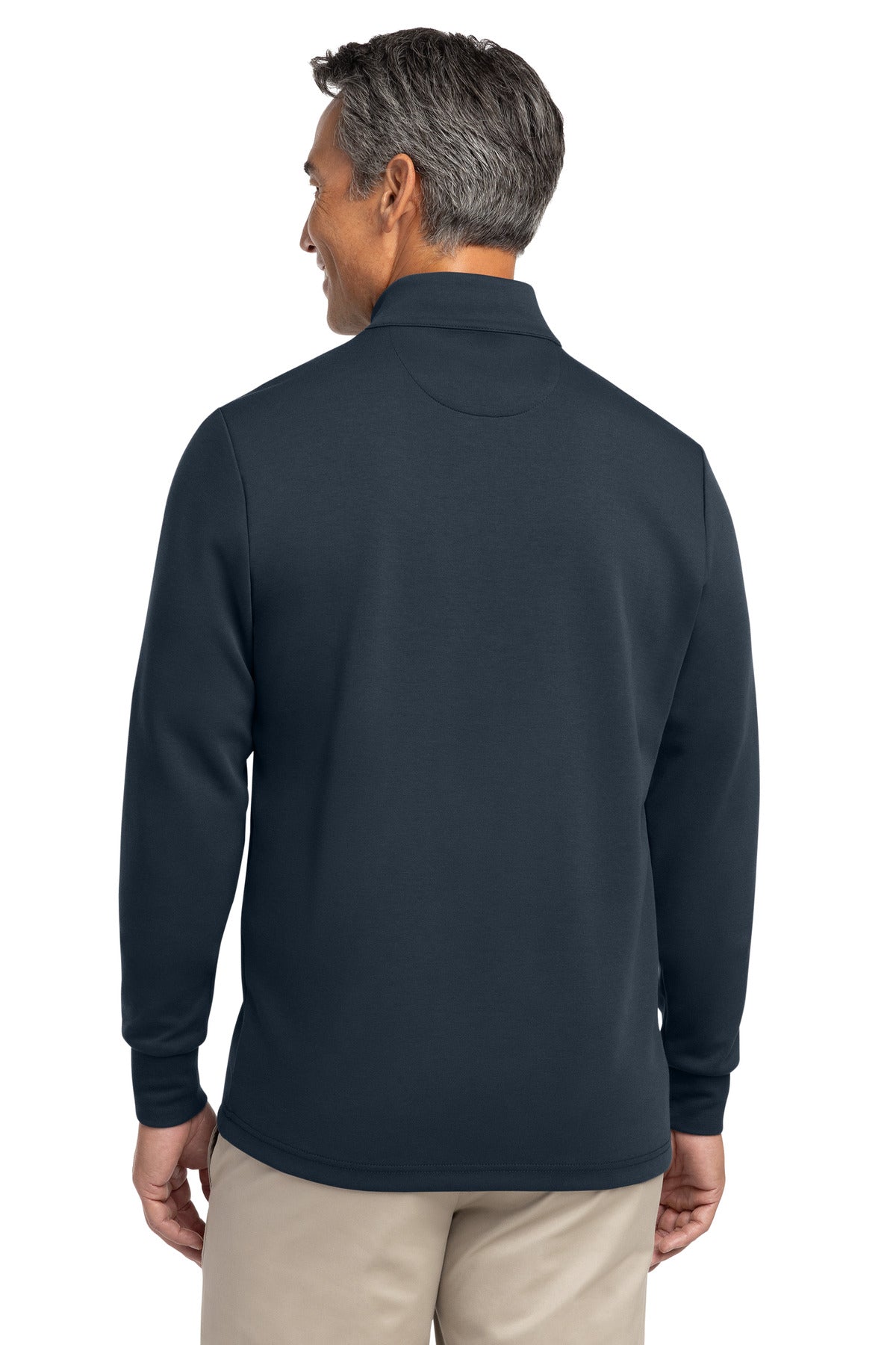 Brooks Brothers Double-Knit 1/4-Zip - Night Navy