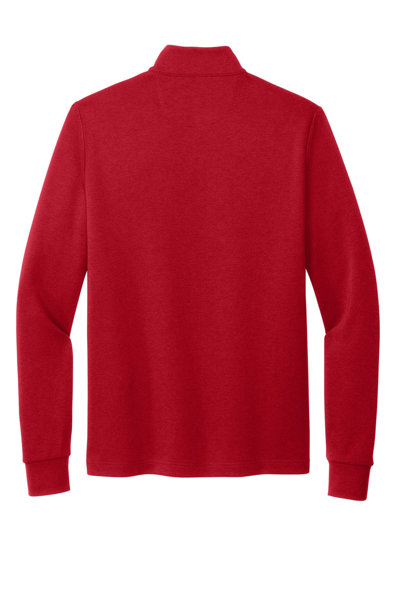 Brooks Brothers Double-Knit 1/4-Zip - Rich Red