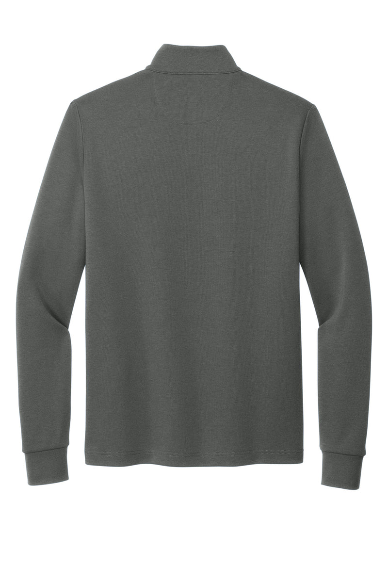 Brooks Brothers Double-Knit 1/4-Zip - Windsor Grey