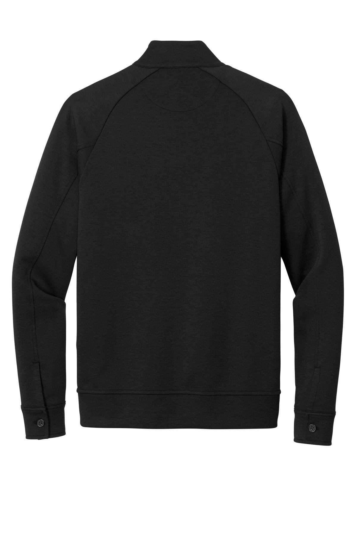 Brooks Brothers Double-Knit Full-Zip - Deep Black