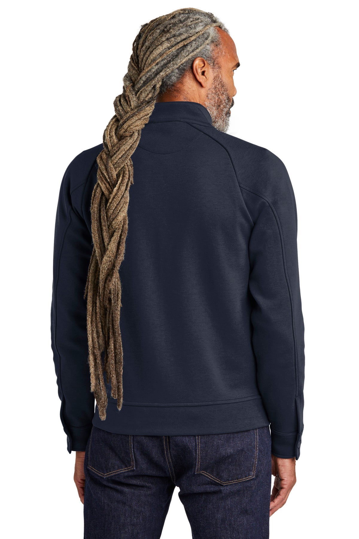 Brooks Brothers Double-Knit Full-Zip - Night Navy
