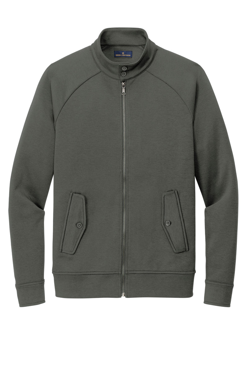Brooks Brothers Double-Knit Full-Zip - Windsor Grey