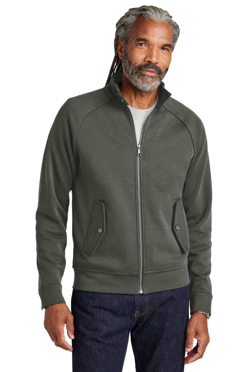 Brooks Brothers Double-Knit Full-Zip - Windsor Grey