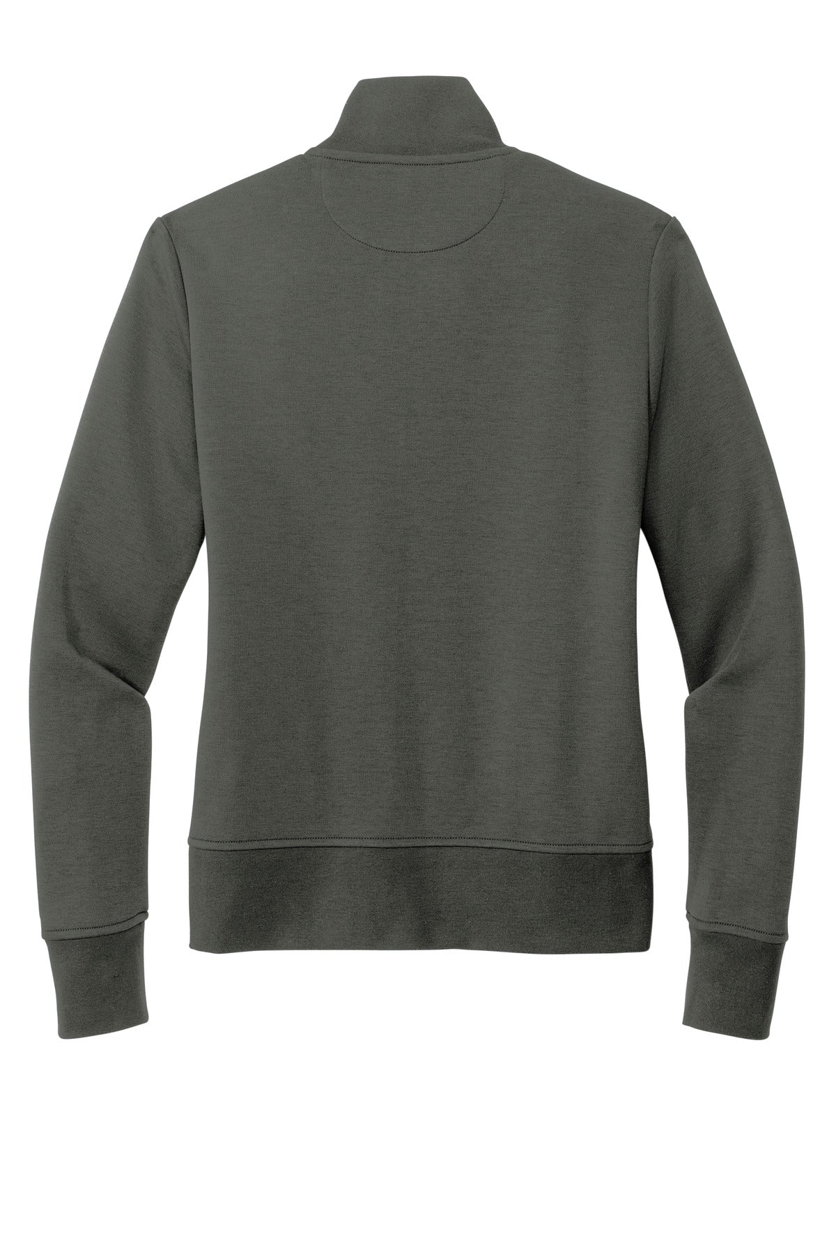 Brooks Brothers Women's Double-Knit Full-Zip - Windsor Grey
