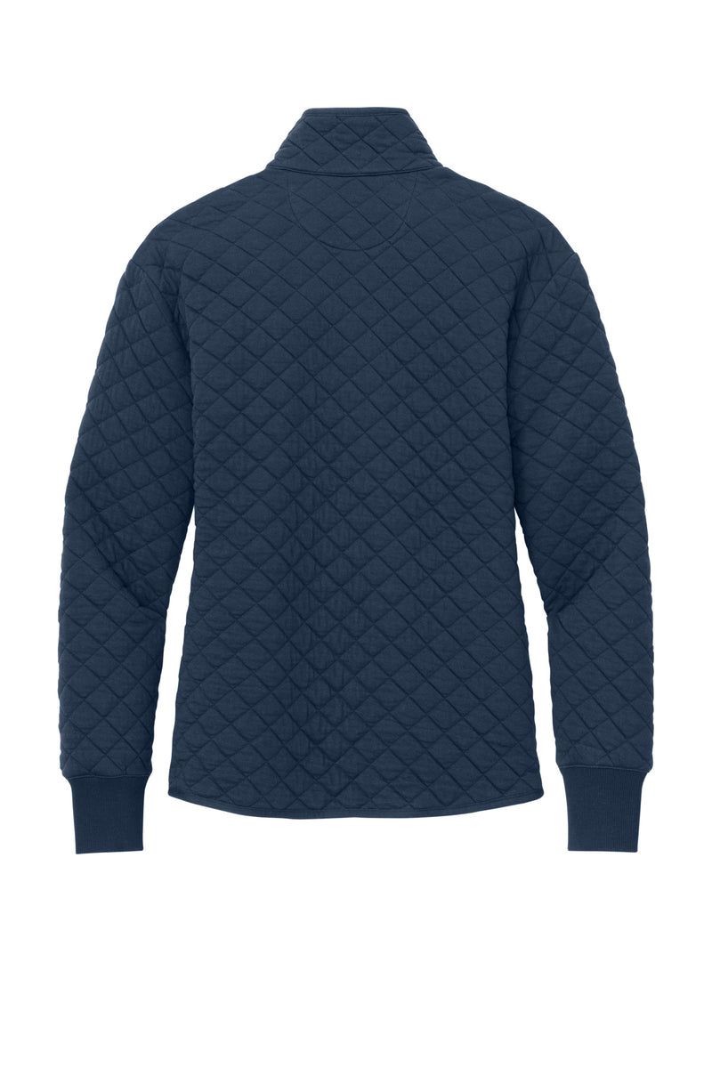 Brooks Brothers Women's Diamond Quilt Full-Zip - Navy Blazer