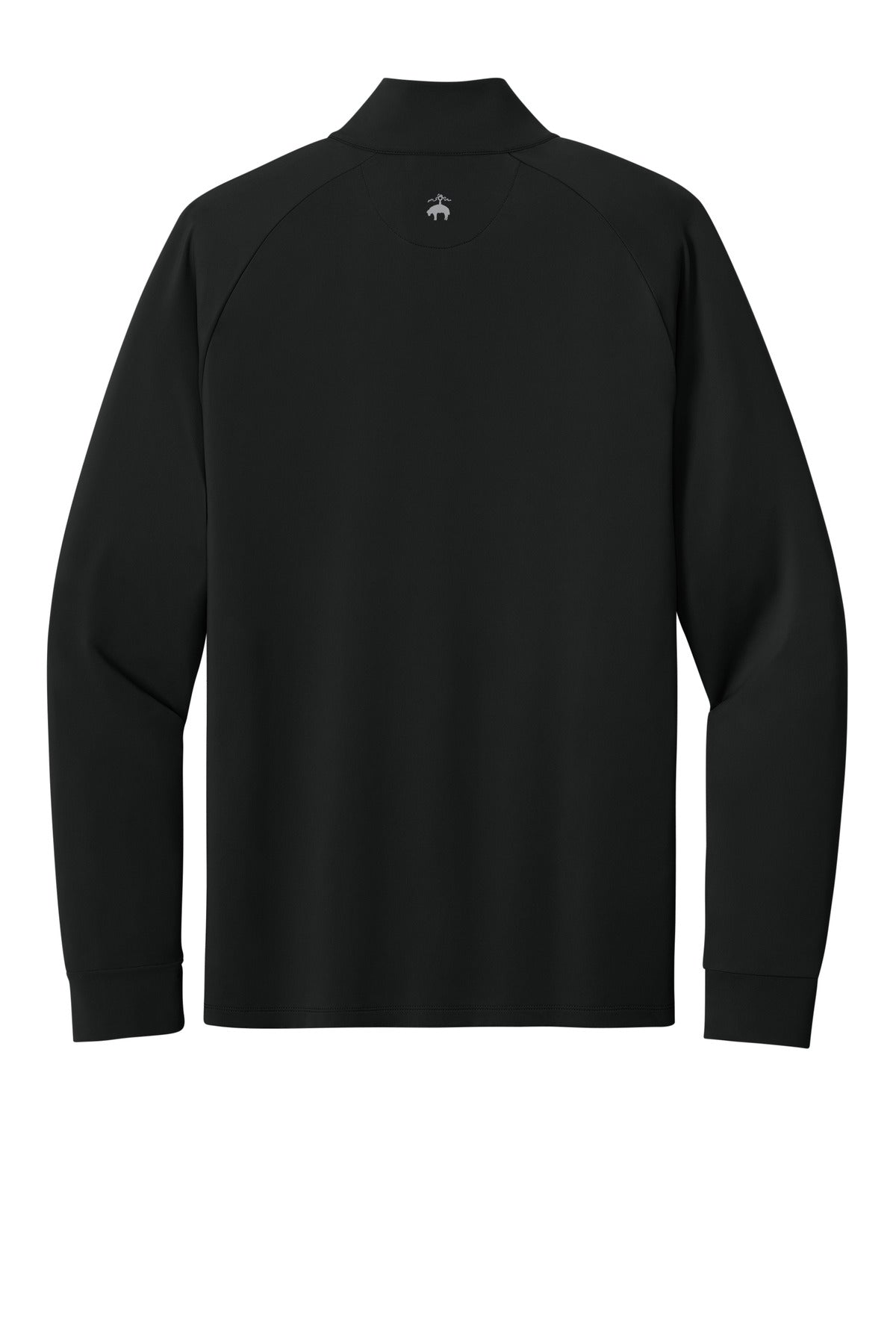 Brooks Brothers Luxe Performance 1/4-Zip - Deep Black