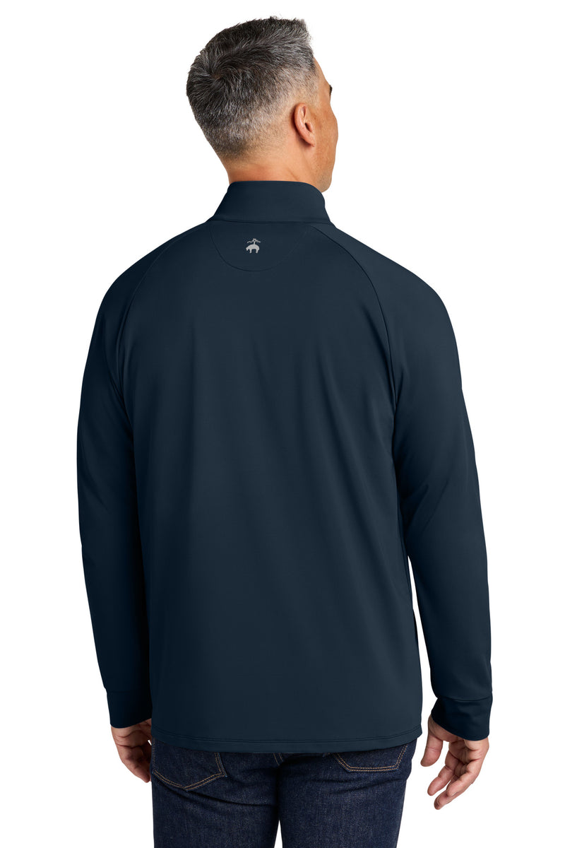 Brooks Brothers Luxe Performance 1/4-Zip - Navy Blazer