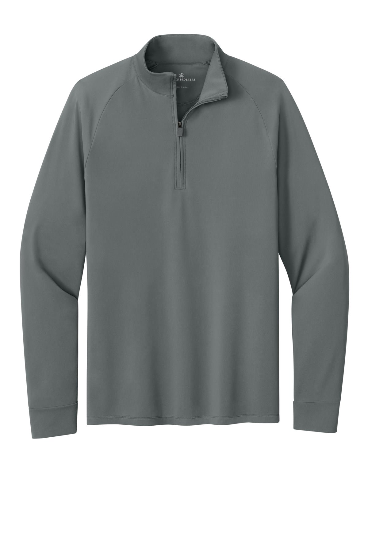 Brooks Brothers Luxe Performance 1/4-Zip - Shadow Grey