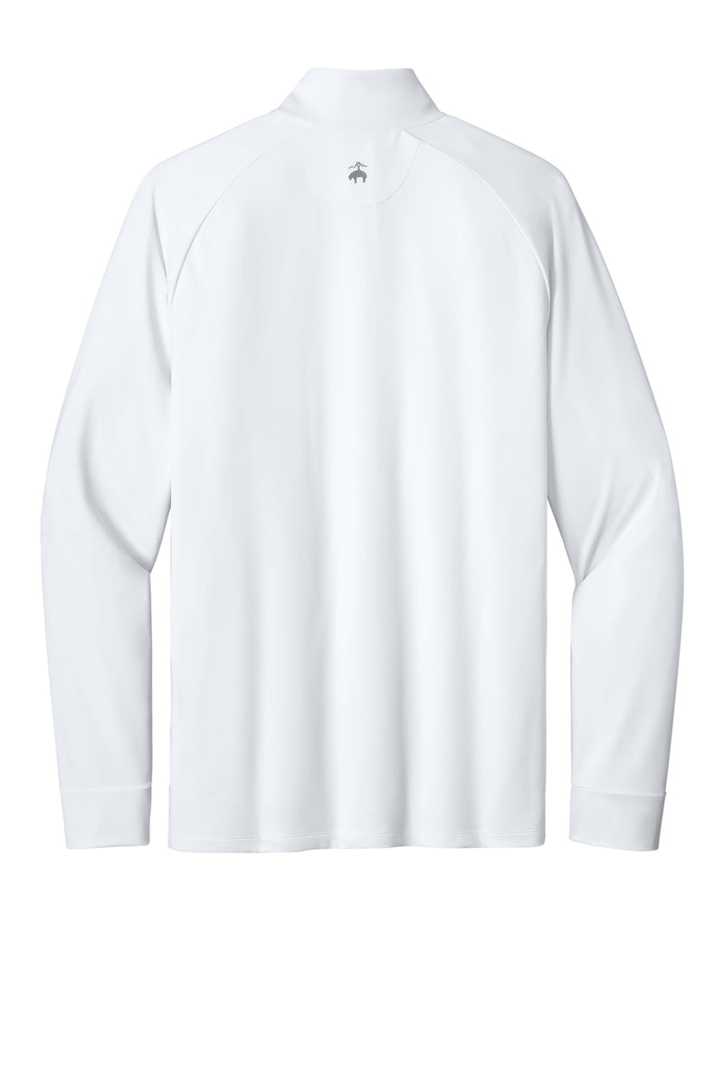 Brooks Brothers Luxe Performance 1/4-Zip - White