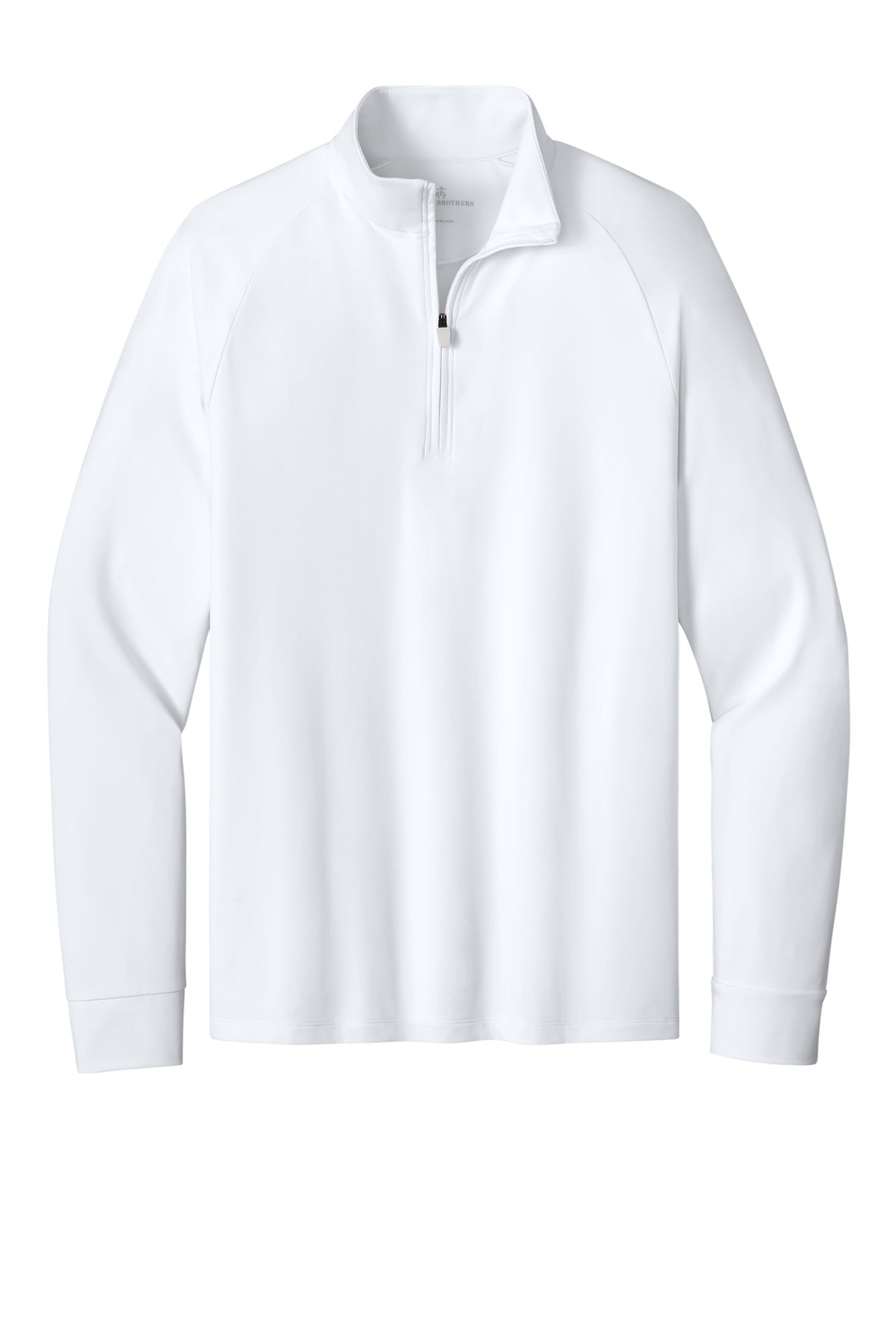 Brooks Brothers Luxe Performance 1/4-Zip - White