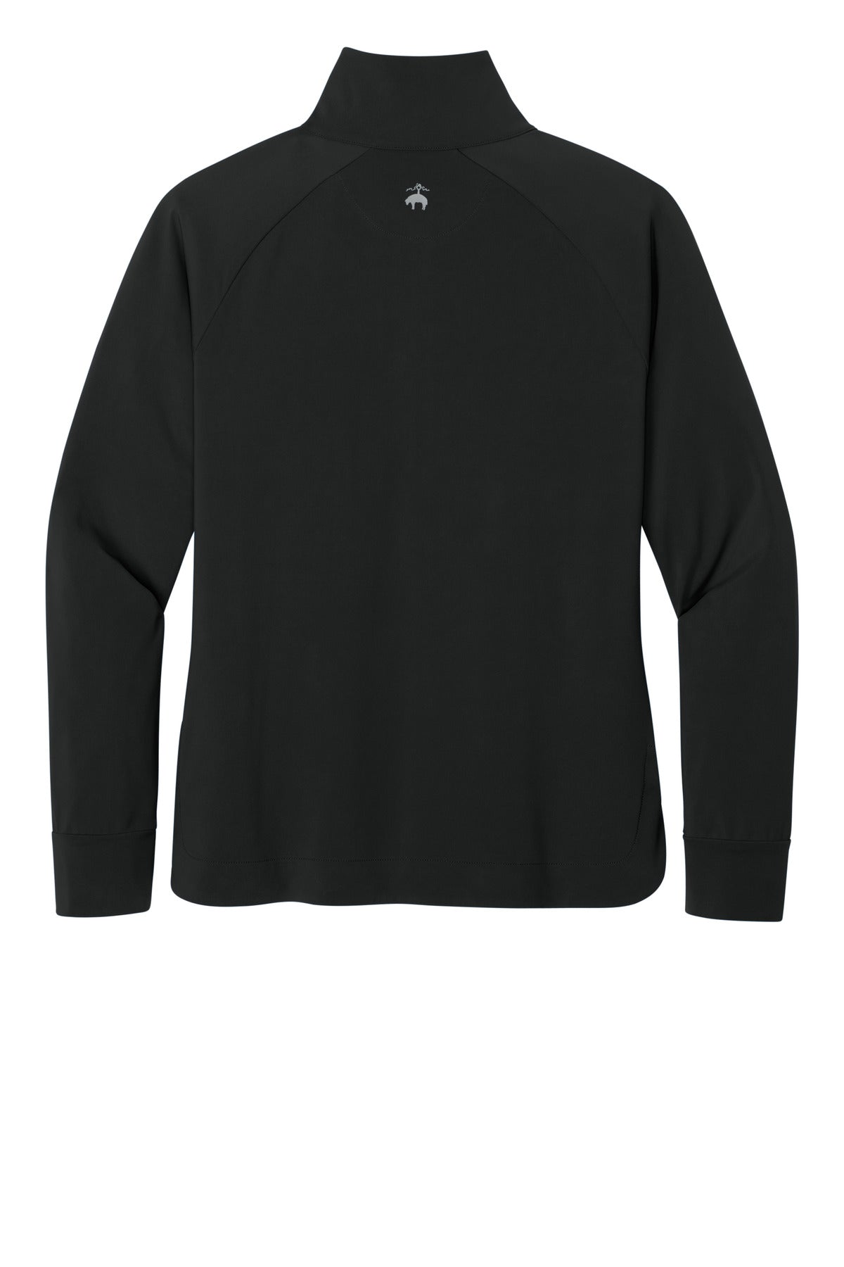 Brooks Brothers Women's Luxe Performance 1/4-Zip - Deep Black