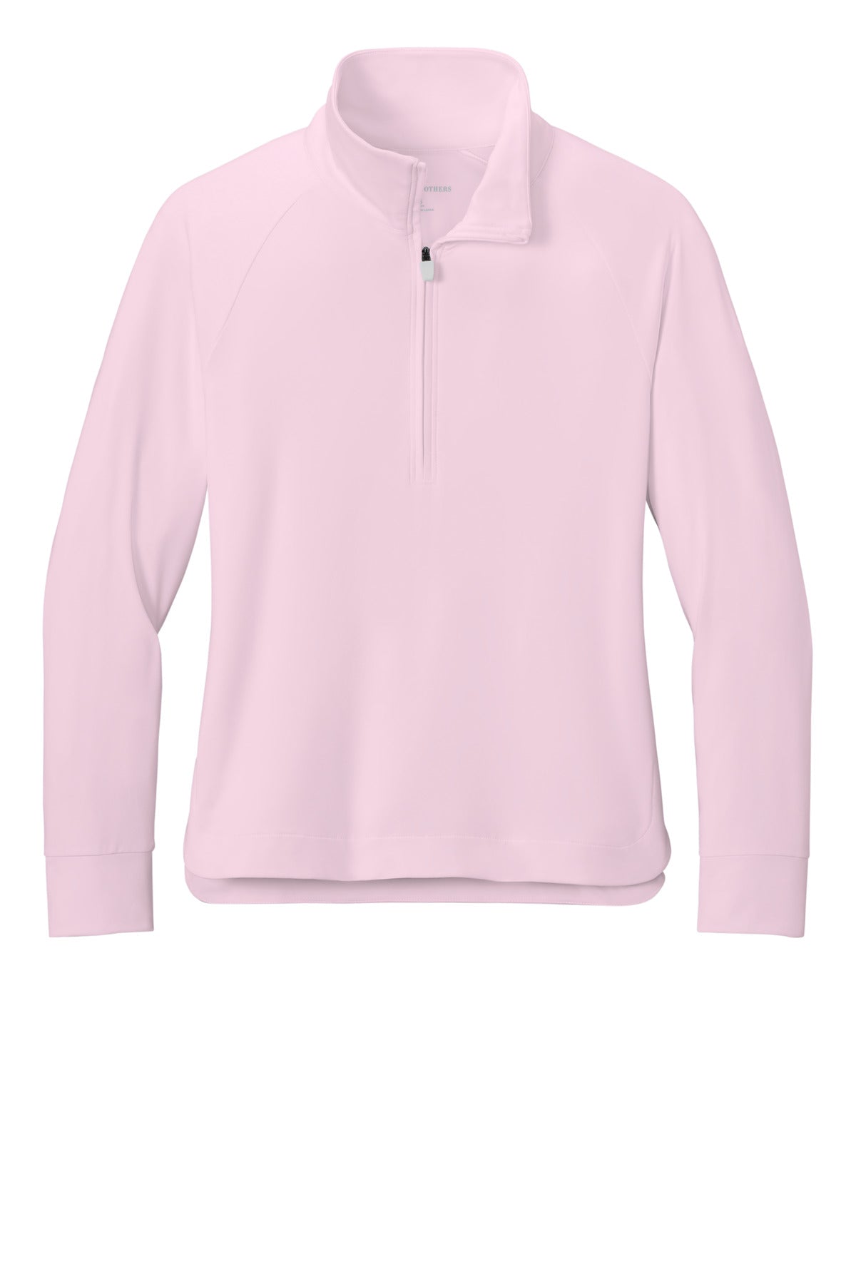 Brooks Brothers Women's Luxe Performance 1/4-Zip - Pearl Pink