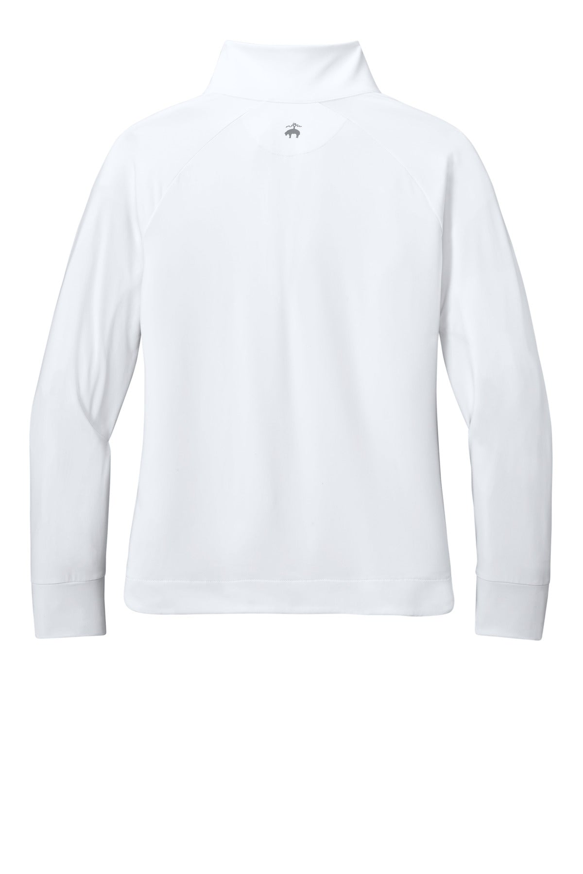 Brooks Brothers Women's Luxe Performance 1/4-Zip - White