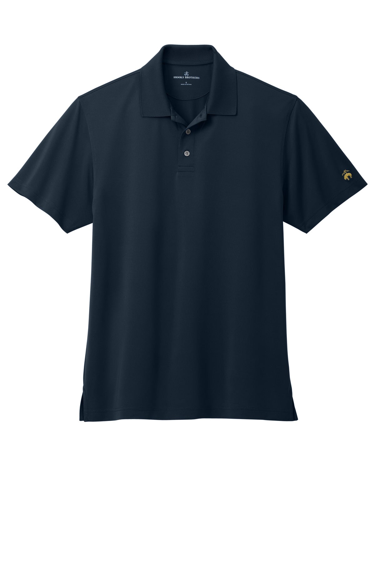 Brooks Brothers Mesh Pique Performance Polo - Navy Blazer
