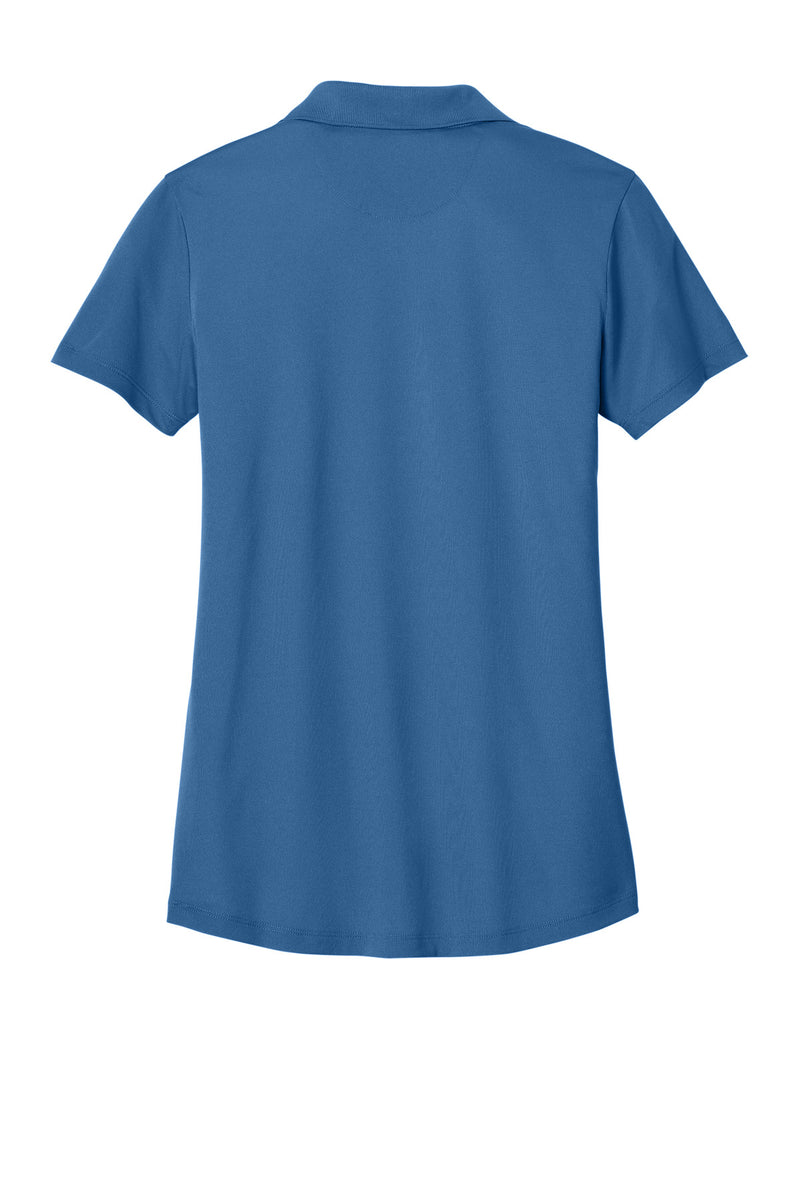 Brooks Brothers Women's Mesh Pique Performance Polo - Charter Blue